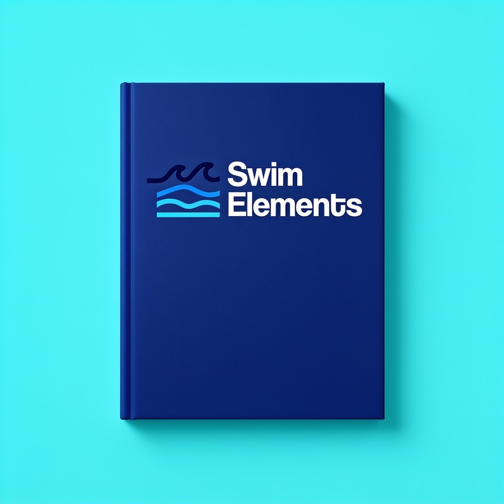 Buch «Swim Elements» — Mockup der neuen Ausgabe